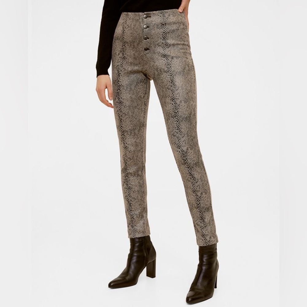 Mango Python Pants Xs - image 1